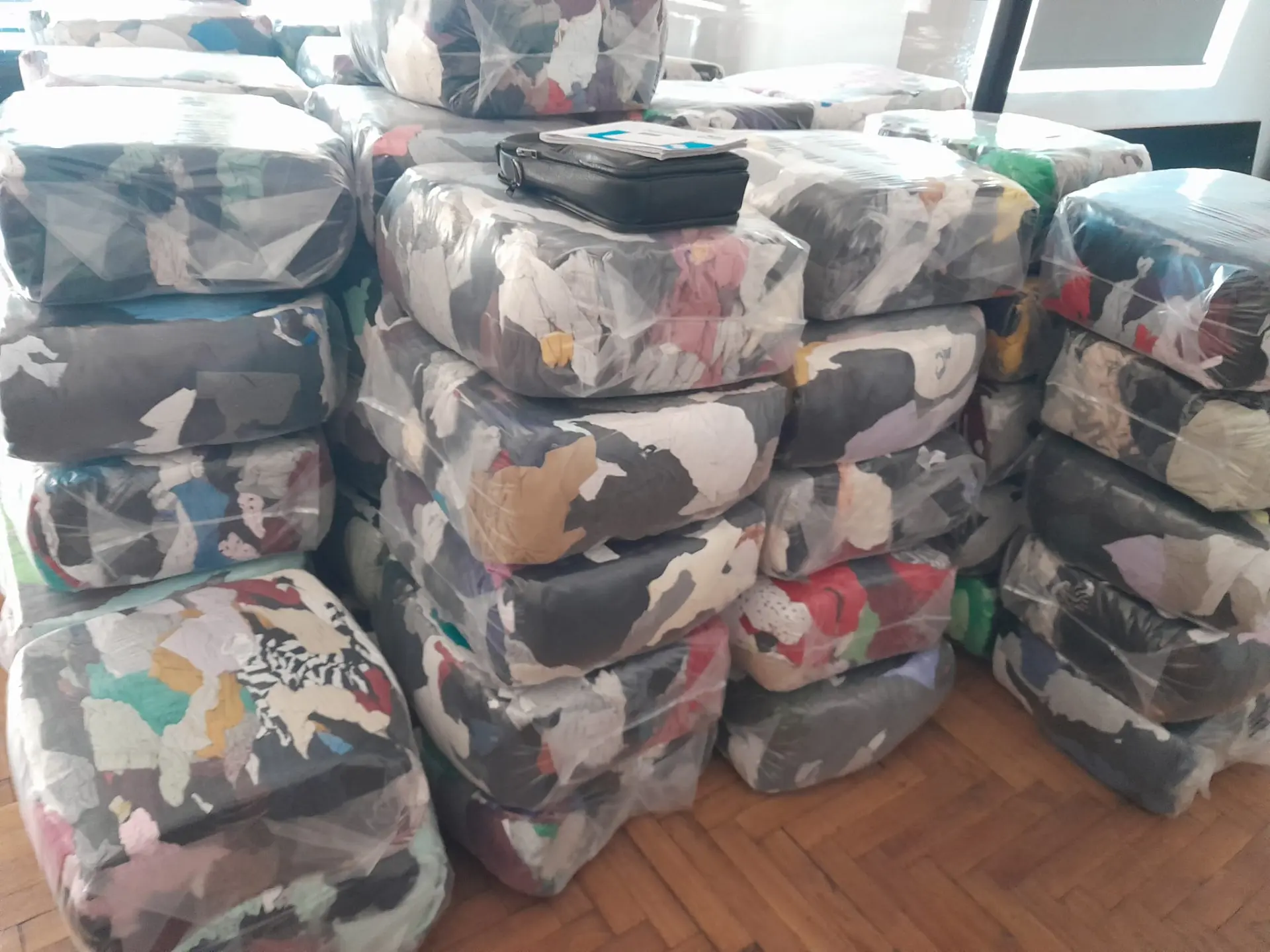 Šarena pamučna krpa — 10 kg